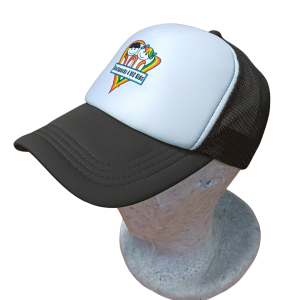 Mesh Trucker Hat with B4VK Logo